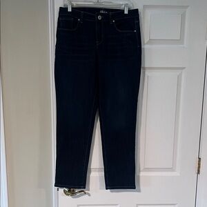 Style & Co. Women's Deep Blue Boyfriend Jeans